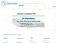 Tablet Screenshot of beeonesolutions.com
